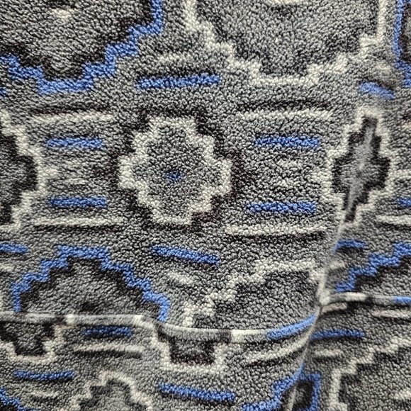 Mens Patagonia Synchilla Aztec Fleece Snap Button Pullover Women Gray Unisex XXL - Picture 11 of 16